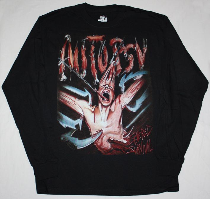 AUTOPSY SEVERED SURVIVAL  LONG SLEEVE T-SHIRT