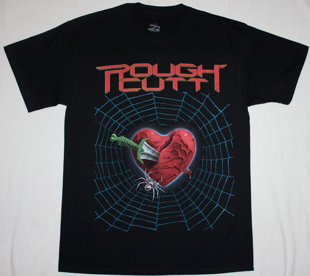 ROUGH CUTT ROUGH CUTT '85 NEW BLACK TSHIRT