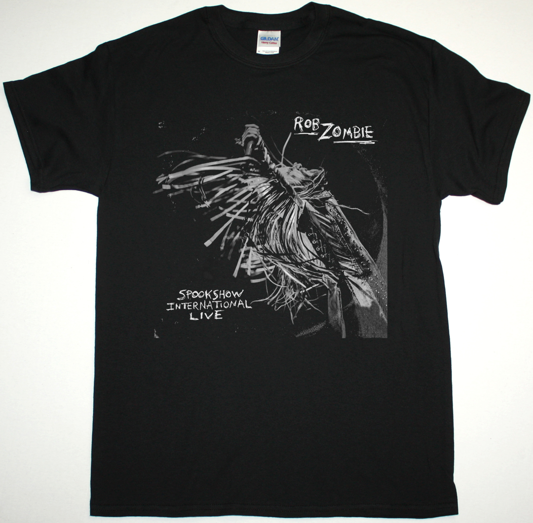 ROB ZOMBIE SPOOKSHOW INTERNATIONAL LIVE NEW BLACK T SHIRT