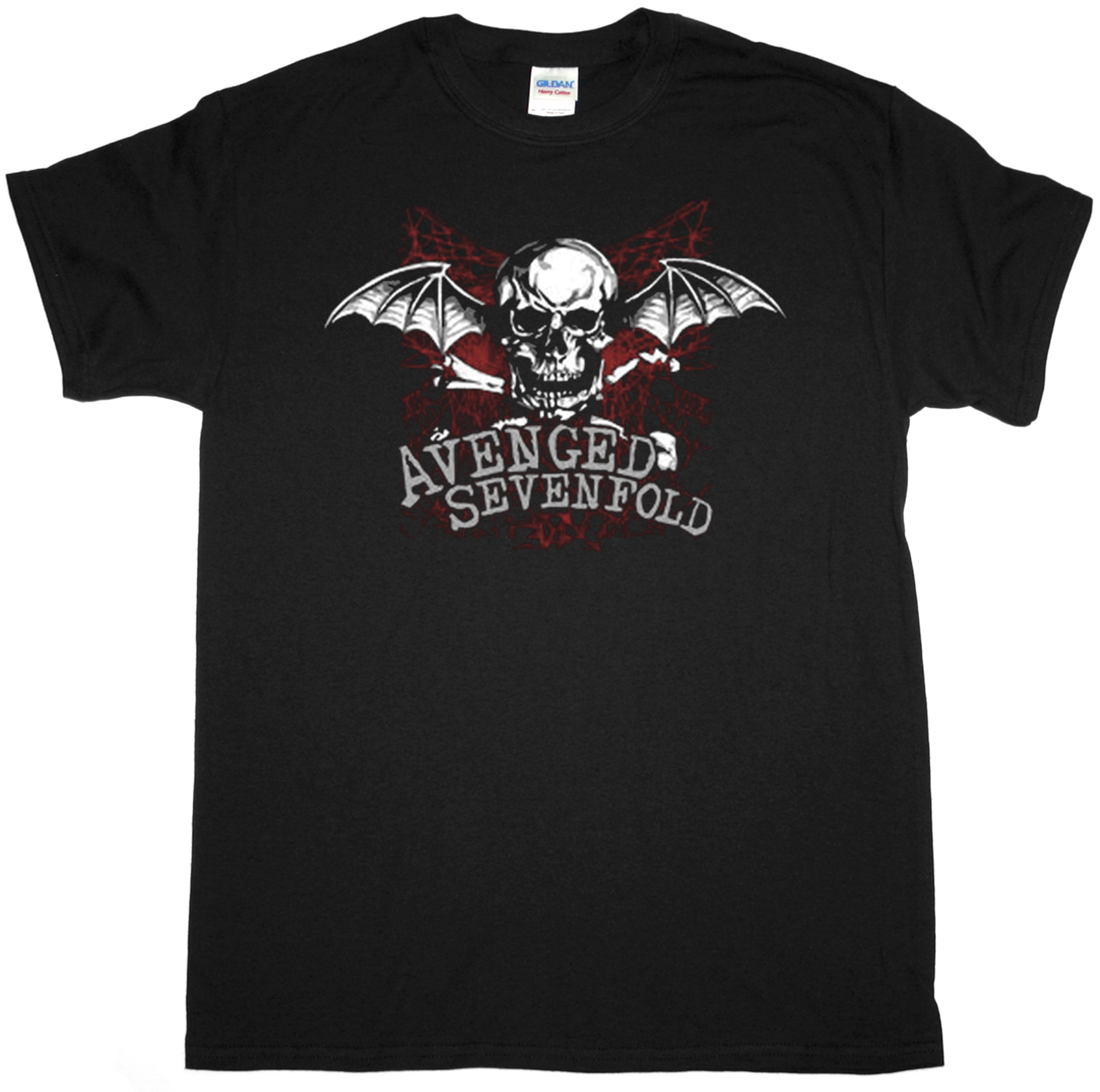 AVENGED SEVENFOLD LOGO NEW BLACK T-SHIRT