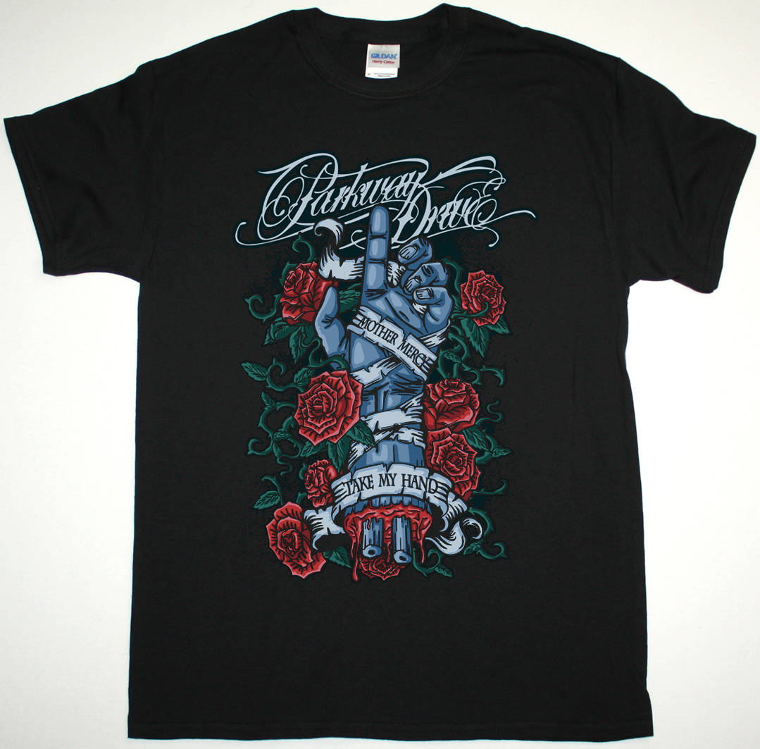 PARKWAY DRIVE MOTHER MERCY TAKE MY HAND NEW BLACK T-SHIRT