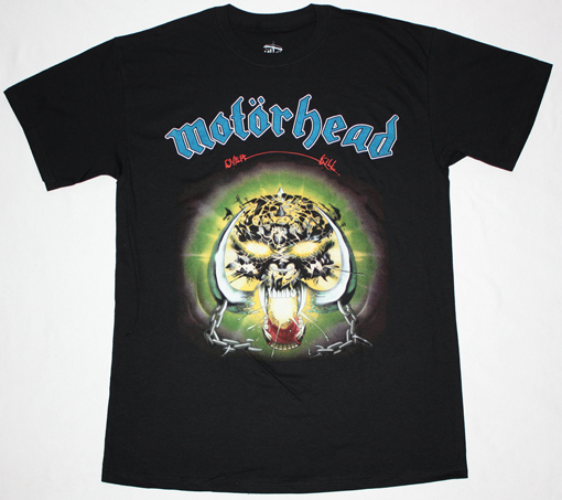 MOTORHEAD OVERKILL'79 NEW BLACK T-SHIRT