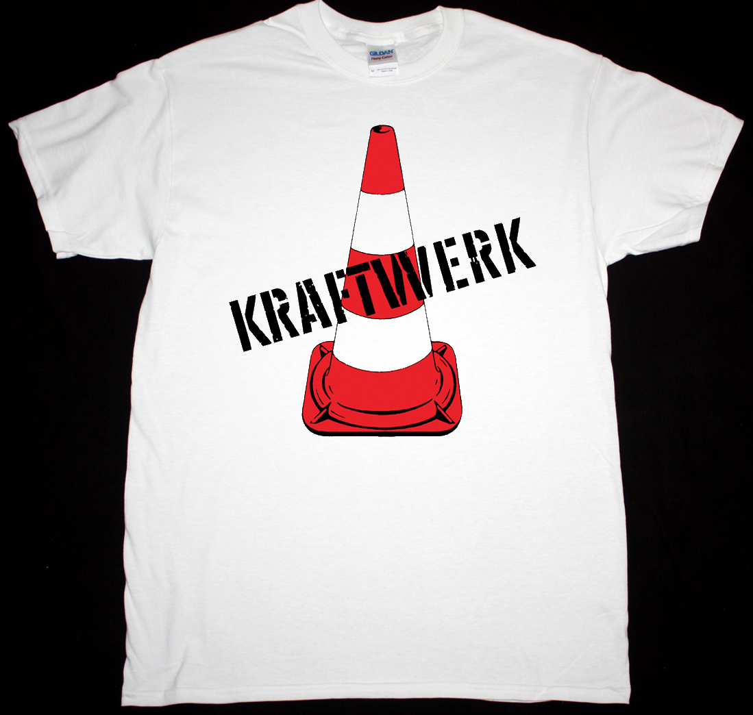 KRAFTWERK 1970 FIRST ALBUM NEW WHITE T-SHIRT