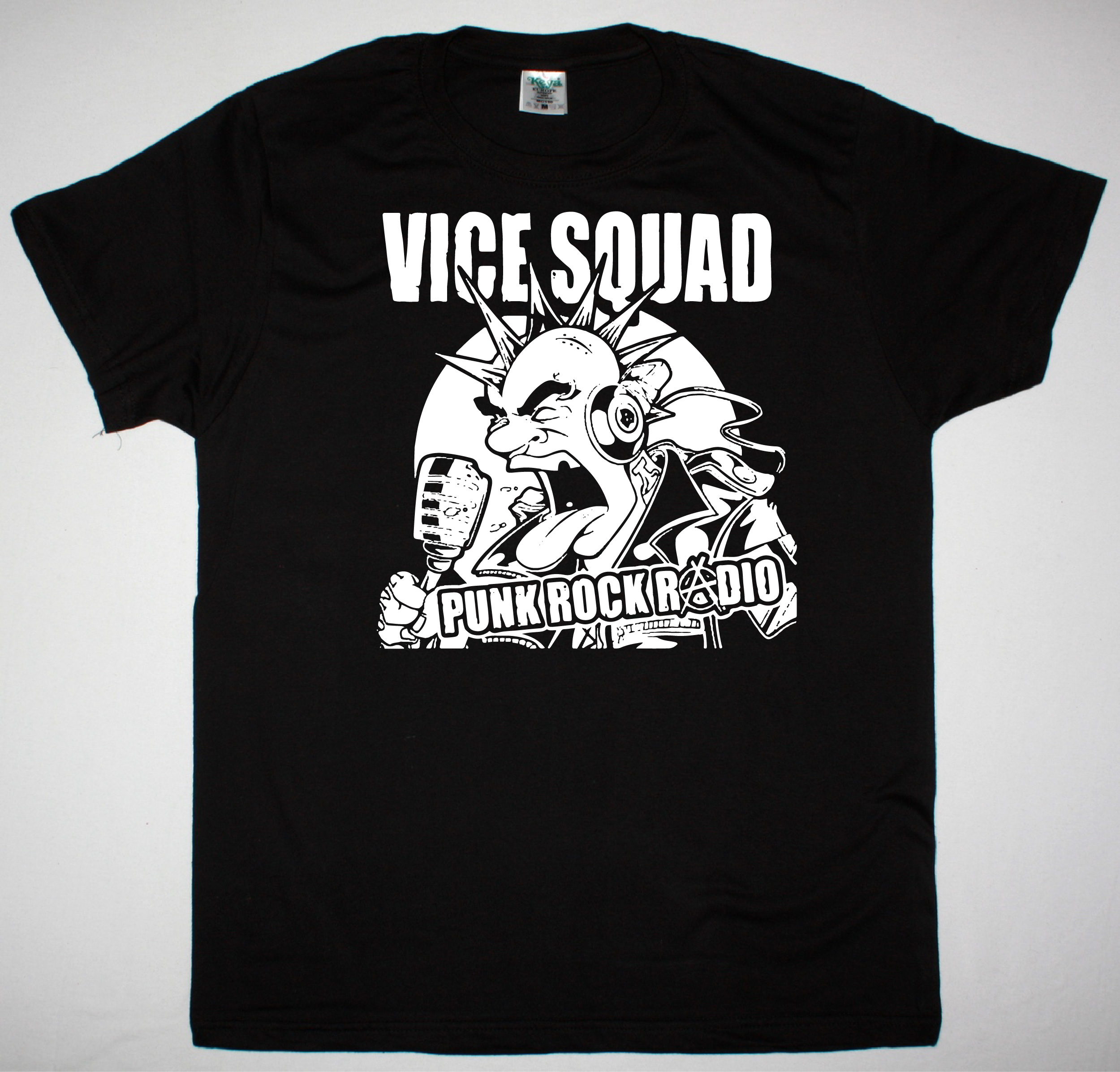 VICE SQUAD PUNK ROCK RADIO T-SHIRT