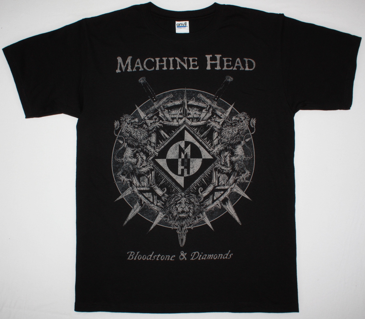 MACHINE HEAD BLOODSTONE & DIAMONDS 2014 NEW BLACK T-SHIRT