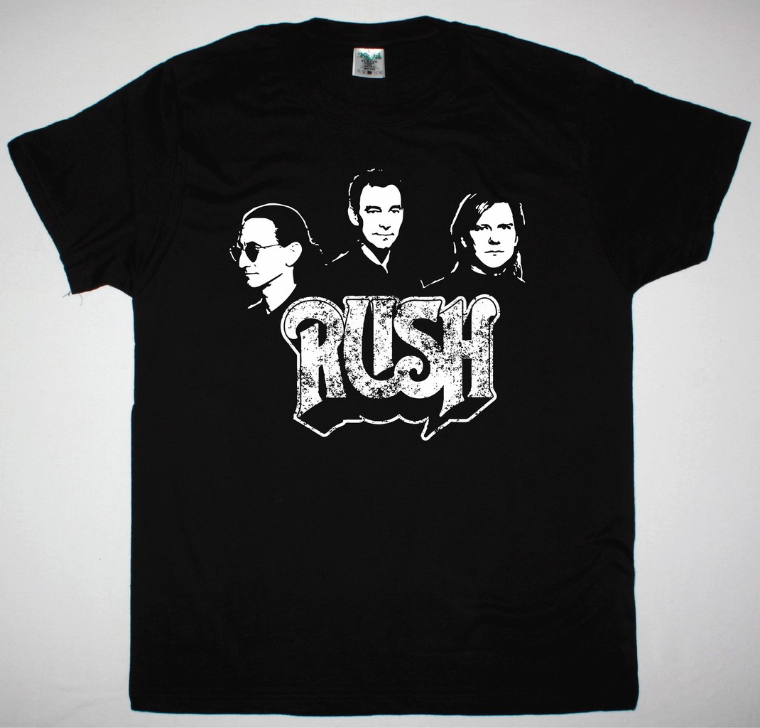 RUSH BAND NEW BLACK T SHIRT