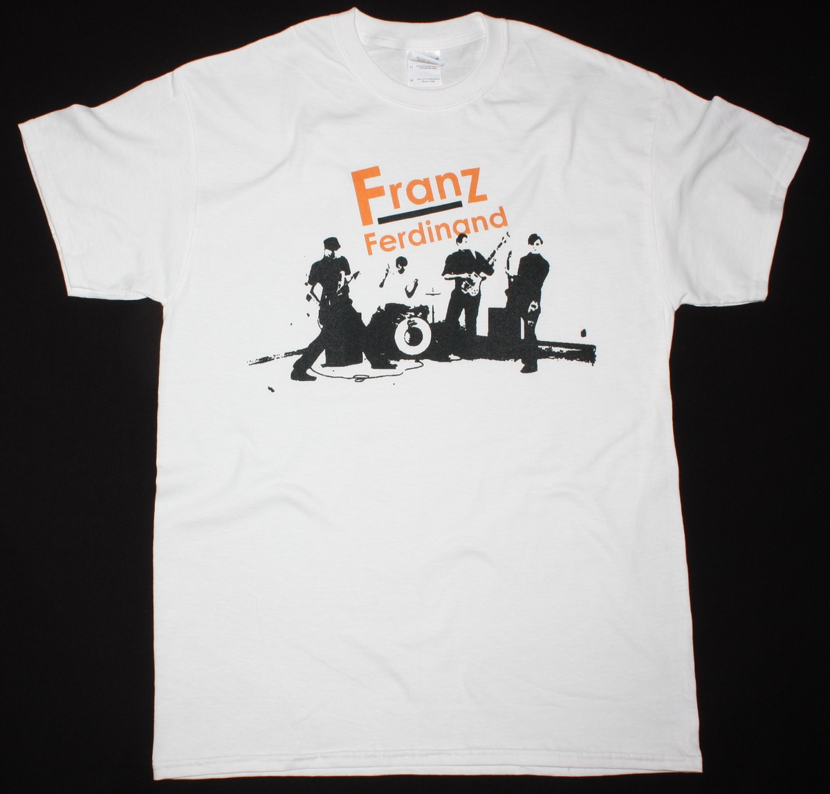 FRANZ FERDINAND BAND NEW WHITE T-SHIRT