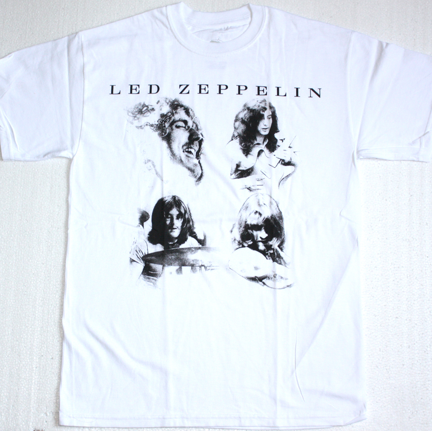 LED ZEPPELIN BBC SESSIONS NEW WHITE T-SHIRT