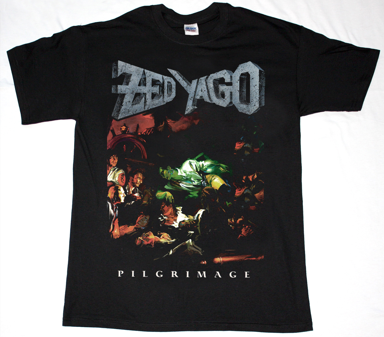 ZED YAGO'89 PILIGRIMAGE NEW BLACK T-SHIRT