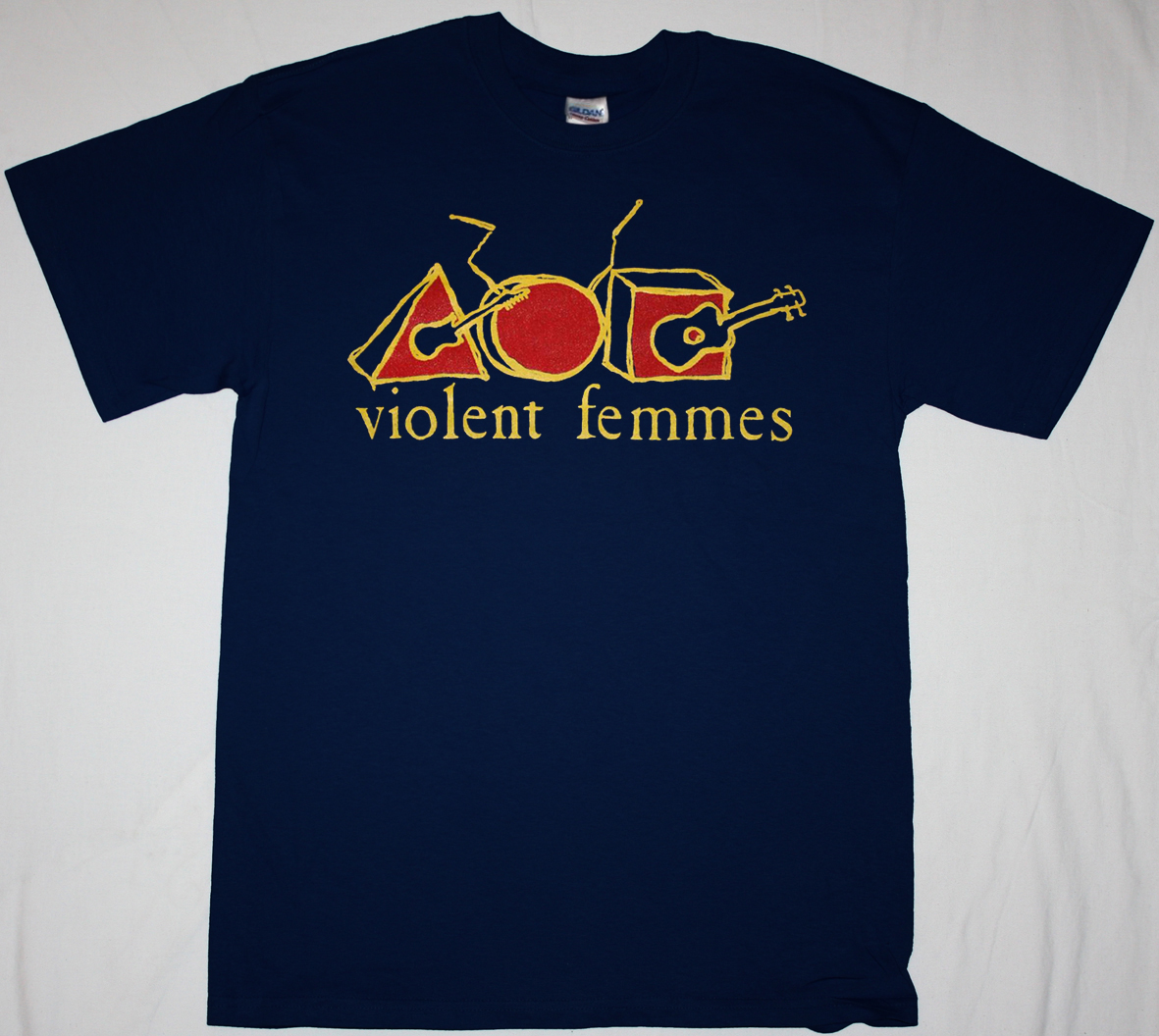 VIOLENT FEMMES HALLOWED GROUND NAVY BLUE T-SHIRT