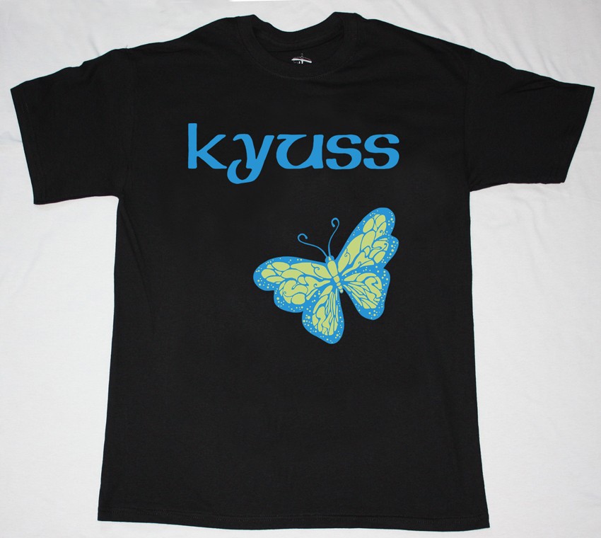 KYUSS BUTTERFLY  NEW BLACK T-SHIRT