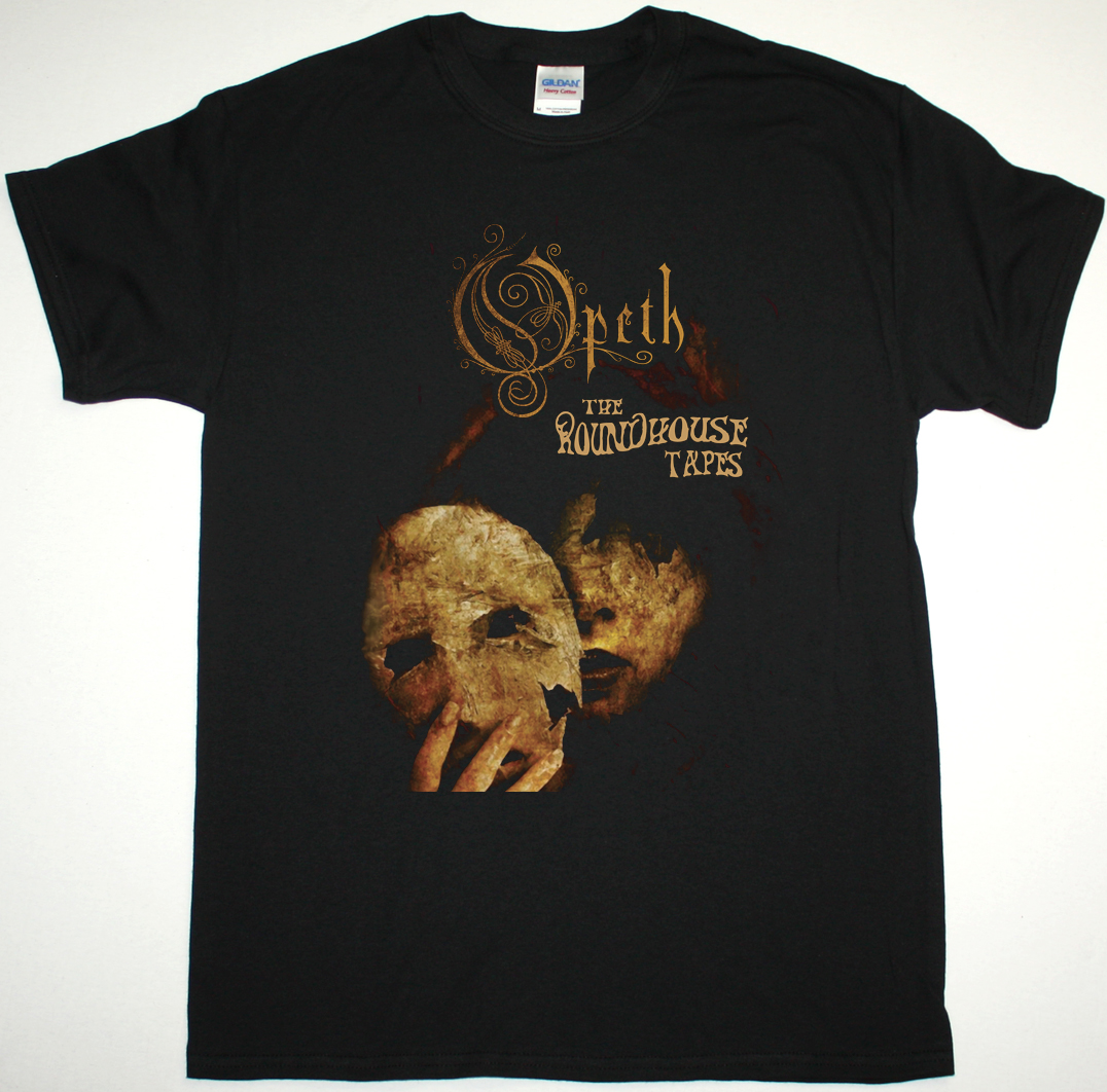 OPETH THE ROUNDHOUSE TAPES NEW BLACK T-SHIRT