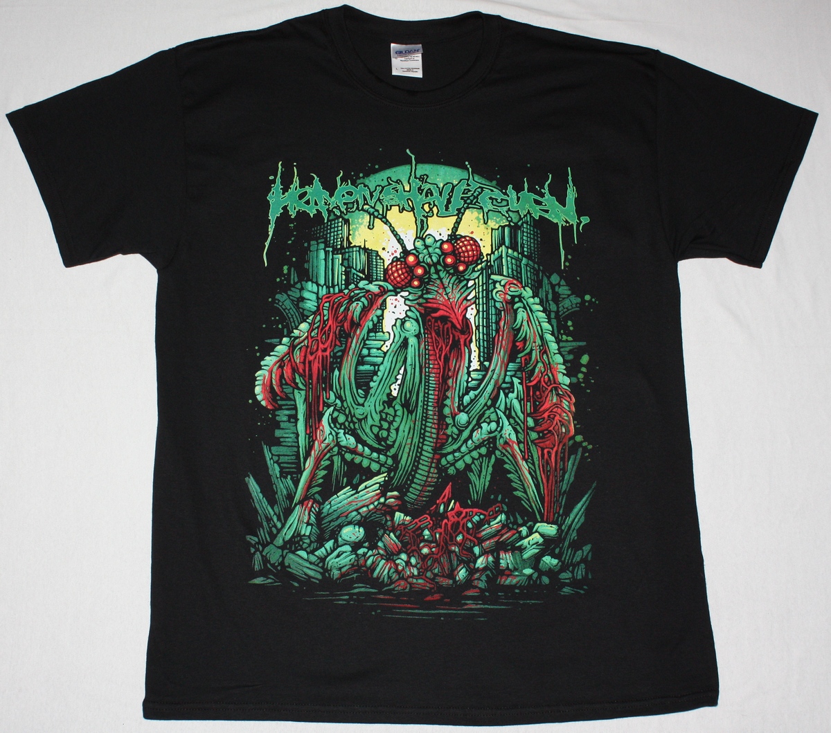 HEAVEN SHALL BURN MANTIS NEW BLACK T-SHIRT