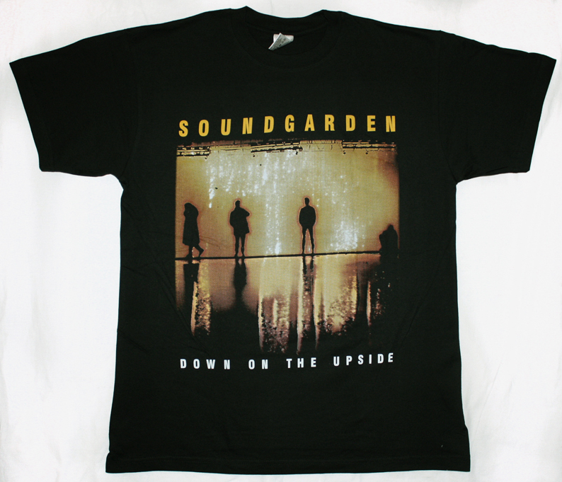 SOUNDGARDEN DOWN ON THE UPSIDE'96 NEW BLACK T-SHIRT