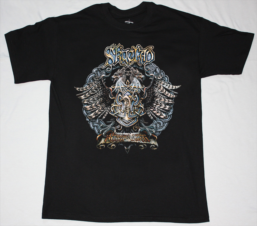 SKYCLAD 1991 THE WAYWARD SONS OF MOTHER EARTH NEW BLACK T-SHIRT