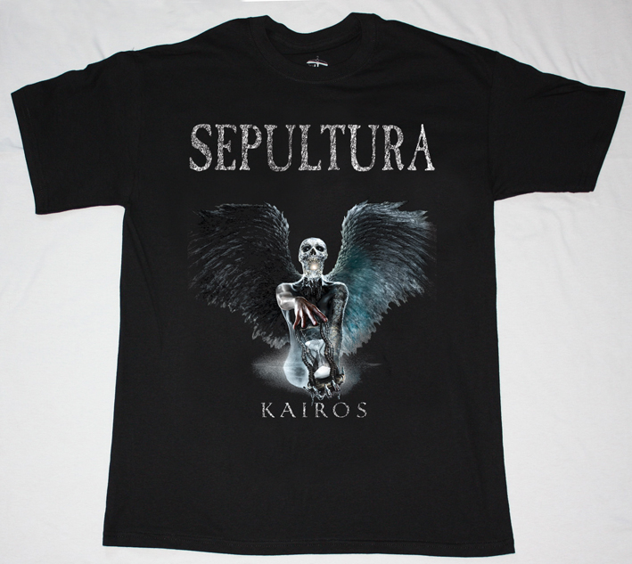 SEPULTURA KAIROS NEW BLACK T-SHIRT