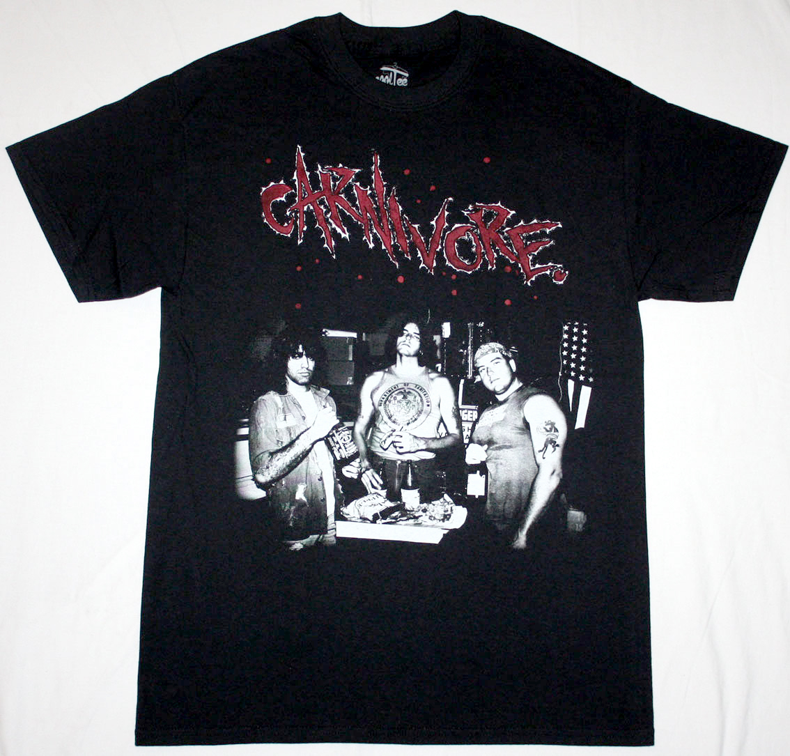 CARNIVORE PARTY NEW BLACK T-SHIRT