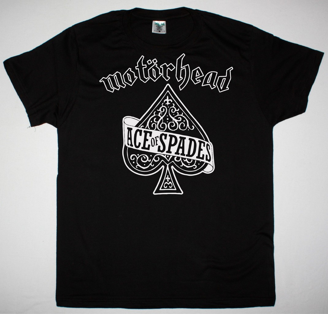 MOTORHEAD ACE OF SPADES NEW BLACK T-SHIRT
