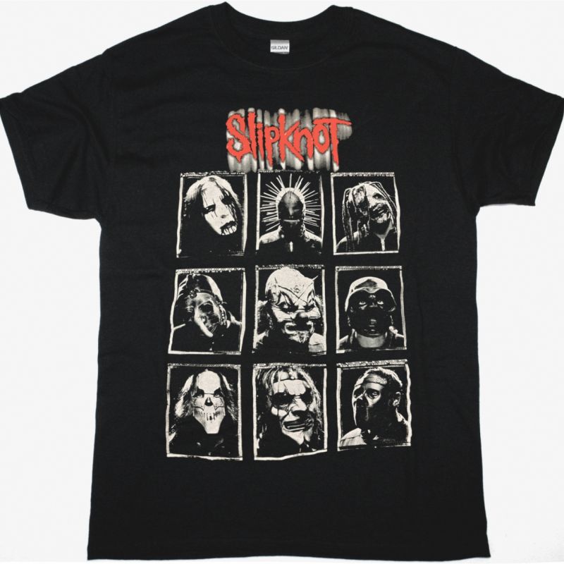 SLIPKNOT BOXED NEW BLACK T SHIRT