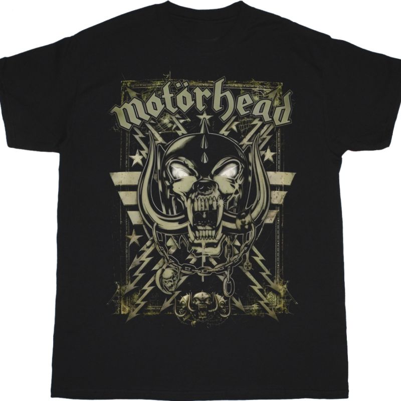 MOTORHEAD WARPIG NEW BLACK T-SHIRT