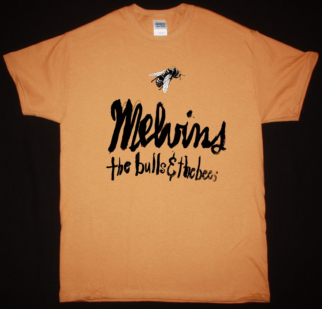 MELVINS THE BULLS & THE BEES NEW CAMEL COLOR T-SHIRT
