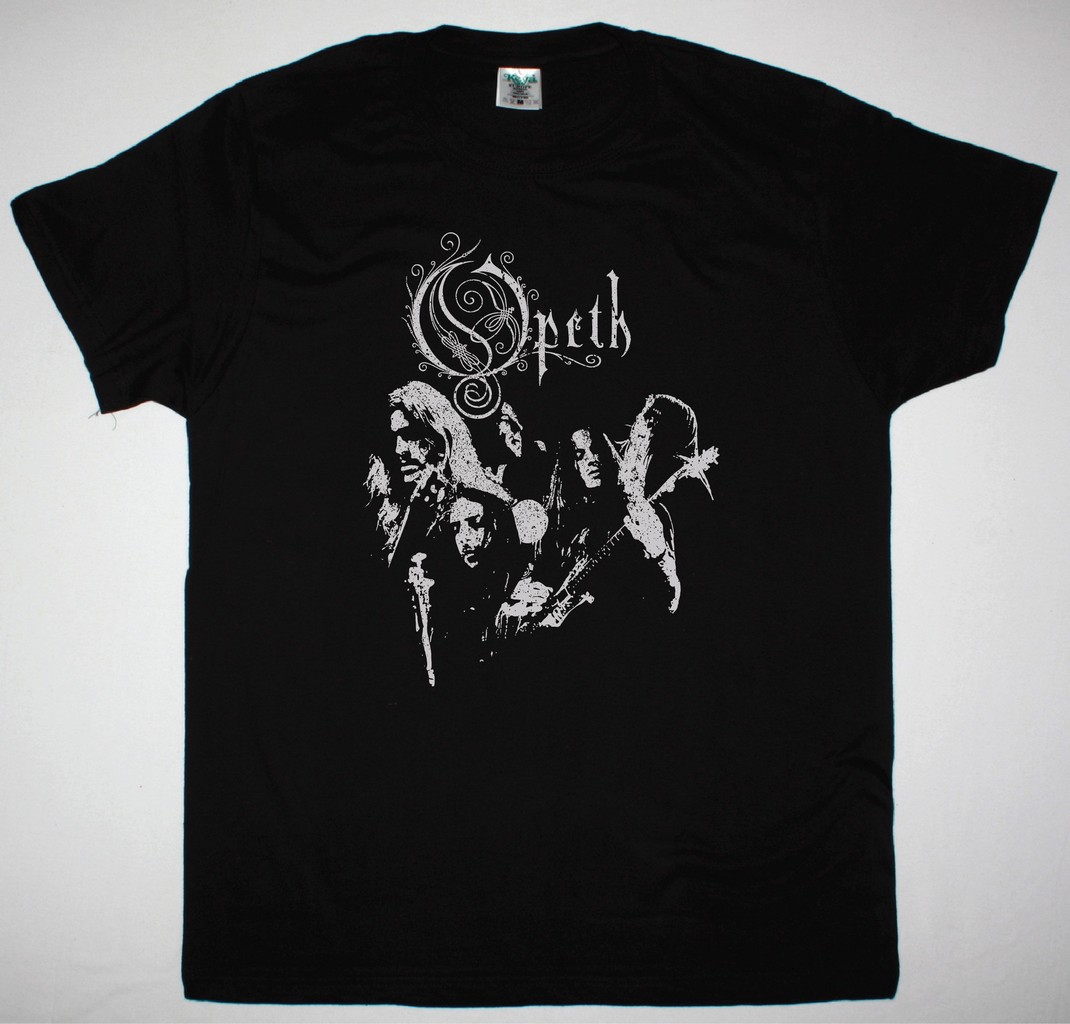 OPETH BAND NEW BLACK T-SHIRT