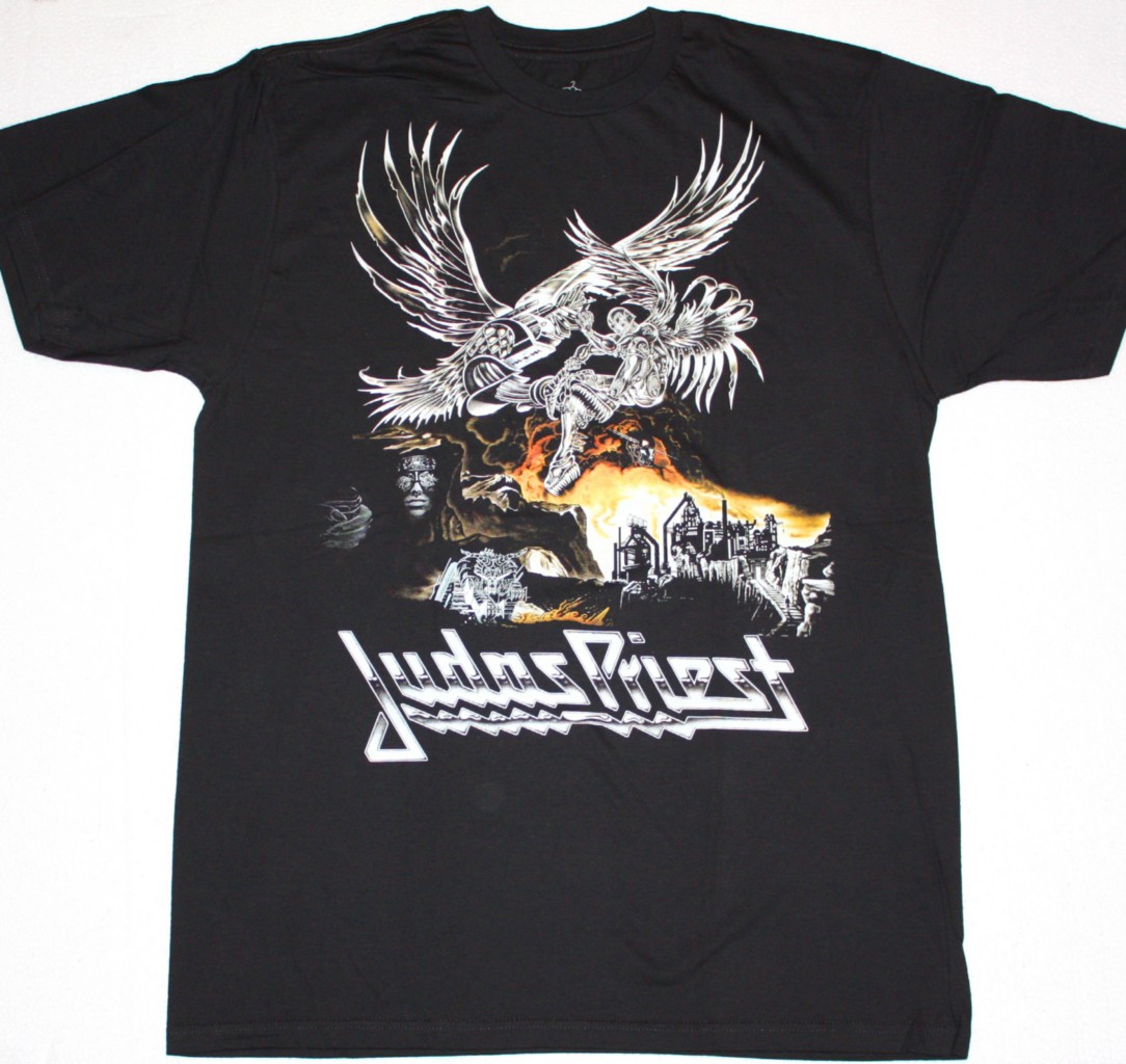 JUDAS PRIEST METAL WORKS 1973-93 NEW BLACK T-SHIRT