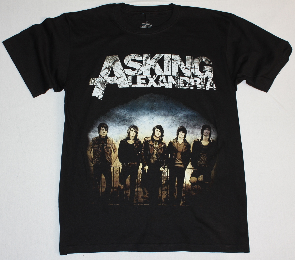 ASKING ALEXANDRIA BAND NEW BLACK T-SHIRT