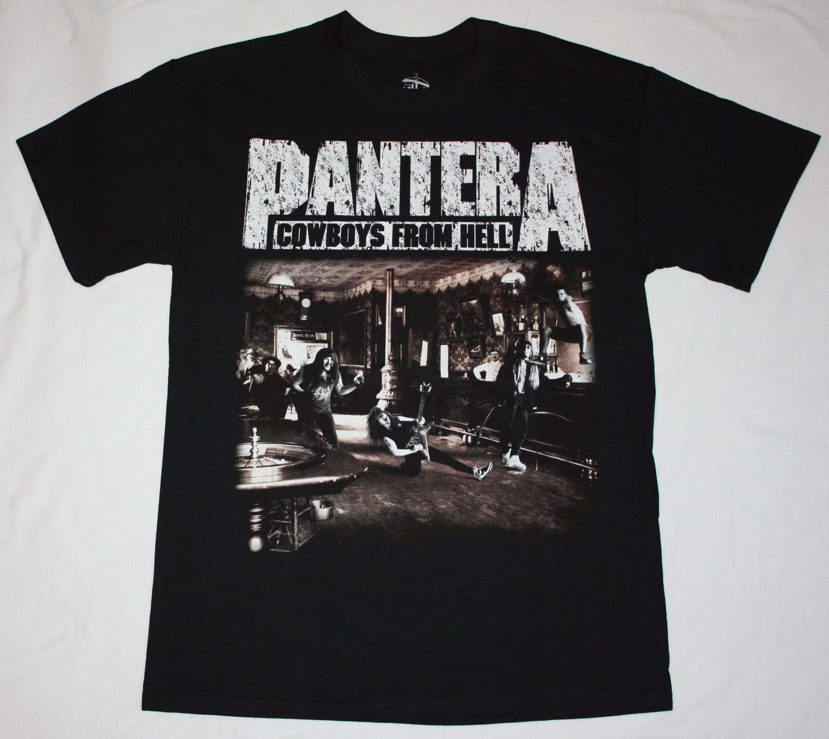 PANTERA COWBOYS FROM HELL 1990 NEW BLACK T-SHIRT