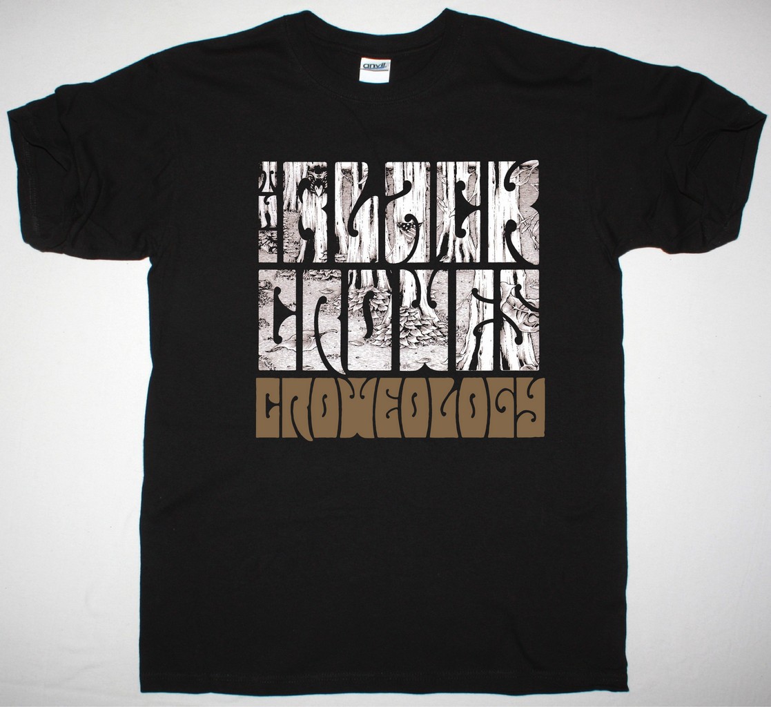 THE BLACK CROWES CROWEOLOGY 2 NEW BLACK T-SHIRT