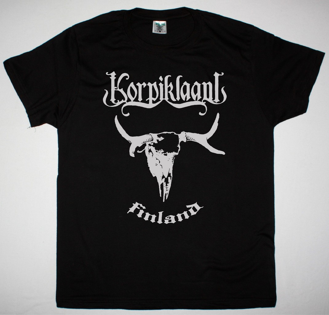 KORPIKLAANI FINLAND NEW BLACK T-SHIRT