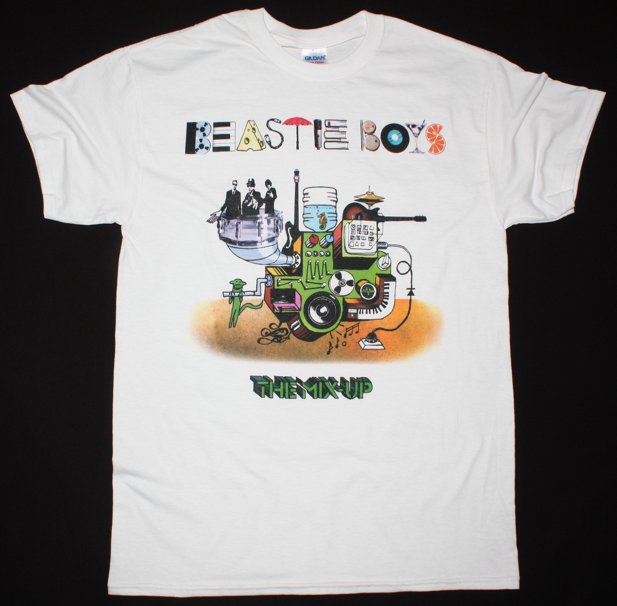 BEASTIE BOYS THE MIX-UP NEW WHITE T-SHIRT