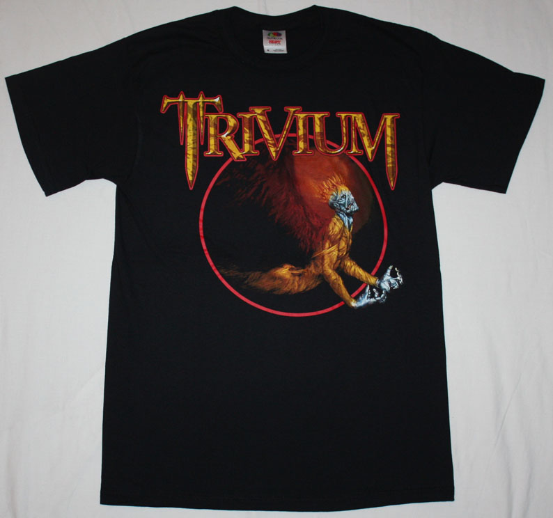 TRIVIUM ASCENDANCY '05 NEW BLACK T-SHIRT