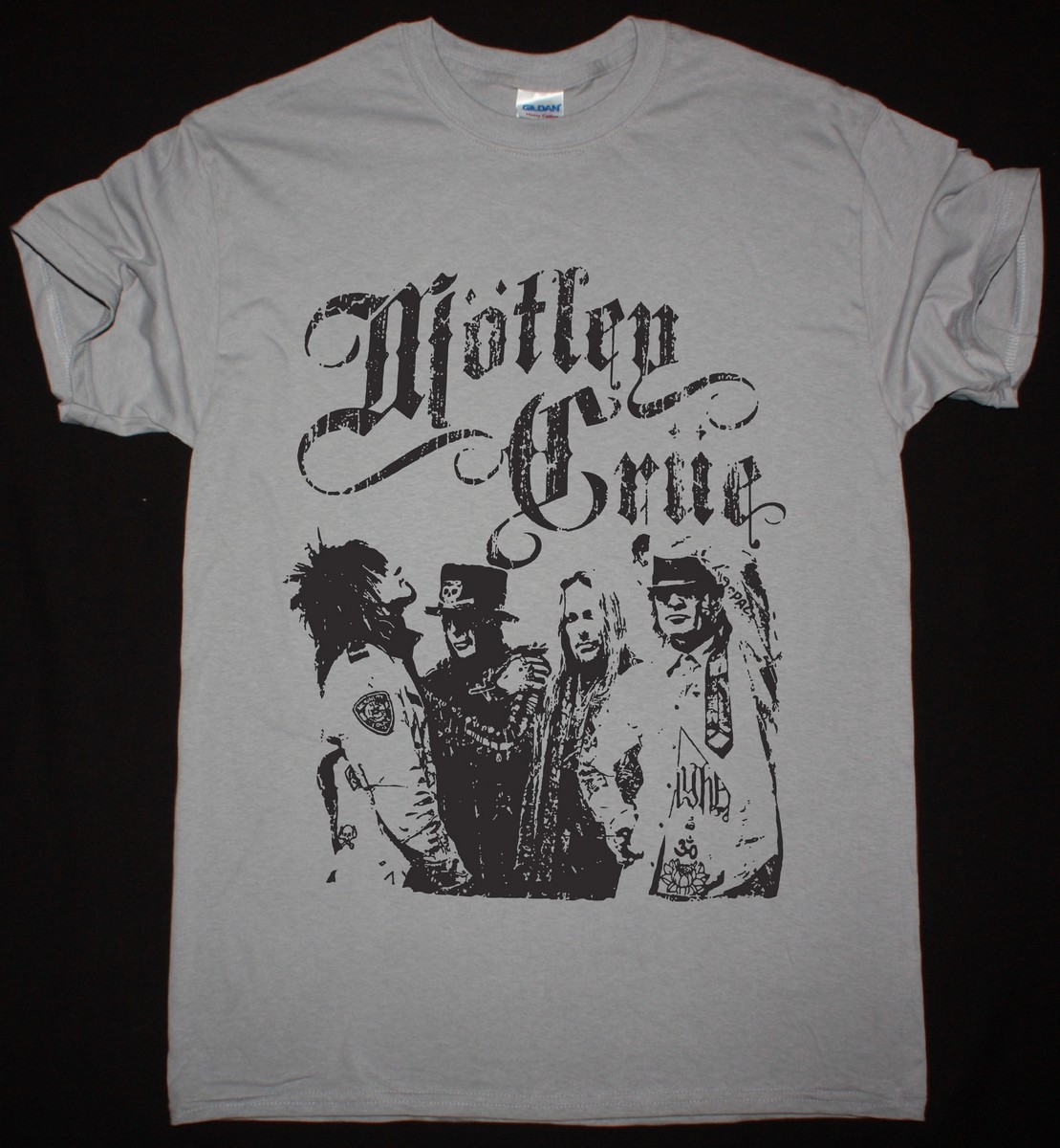 MOTLEY CRUE STICKY SWEET NEW LIGHT GREY SHIRT