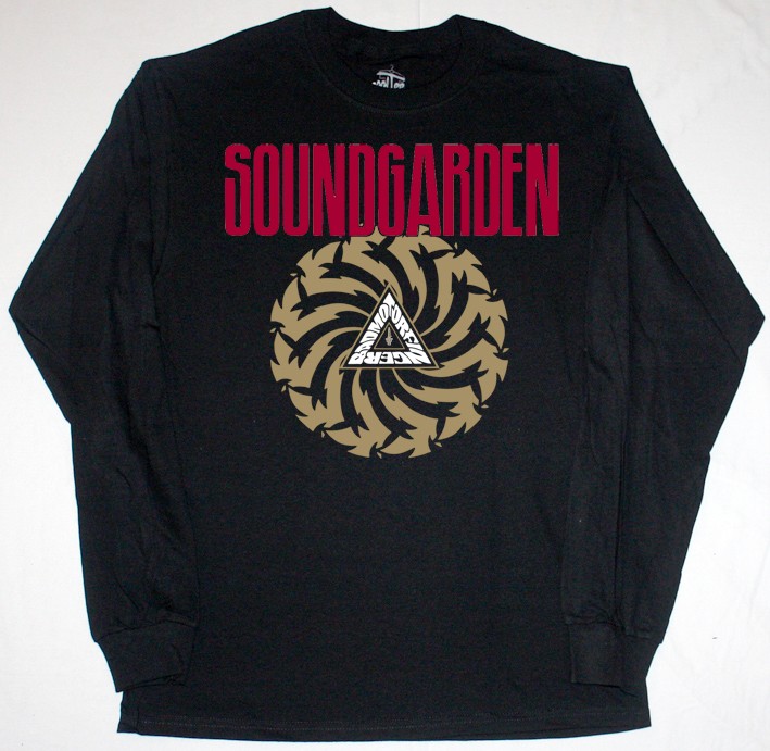 SOUNDGARDEN BADMOTORFINGER'92 NEW BLACK LONG SLEEVE T-SHIRT