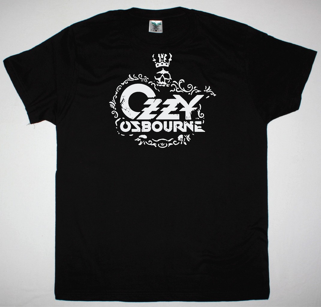 OZZY OSBOURNE OZZY LOGO NEW BLACK T-SHIRT