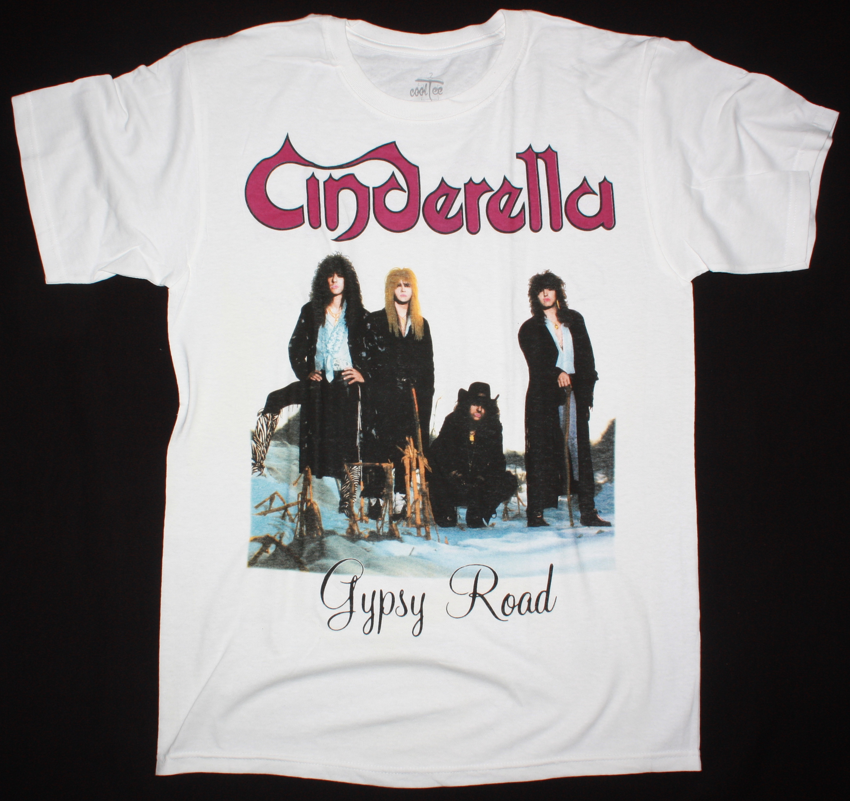 CINDERELLA GIPSY ROAD NEW WHITE T-SHIRT