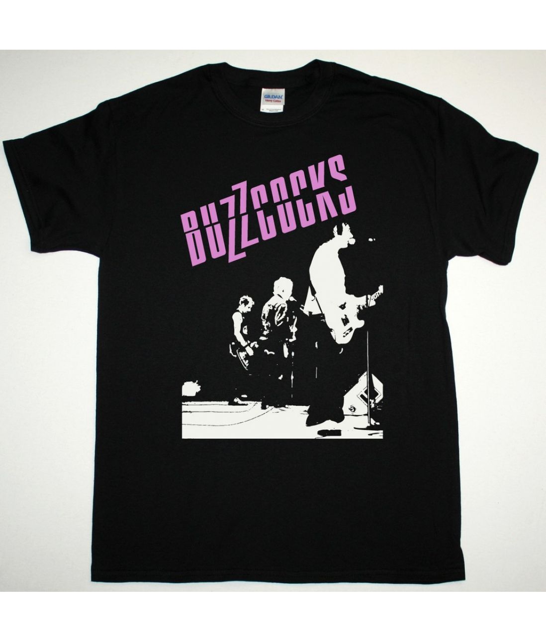 BUZZCOCKS SICK CITY SOMETIMES NEW BLACK T SHIRT