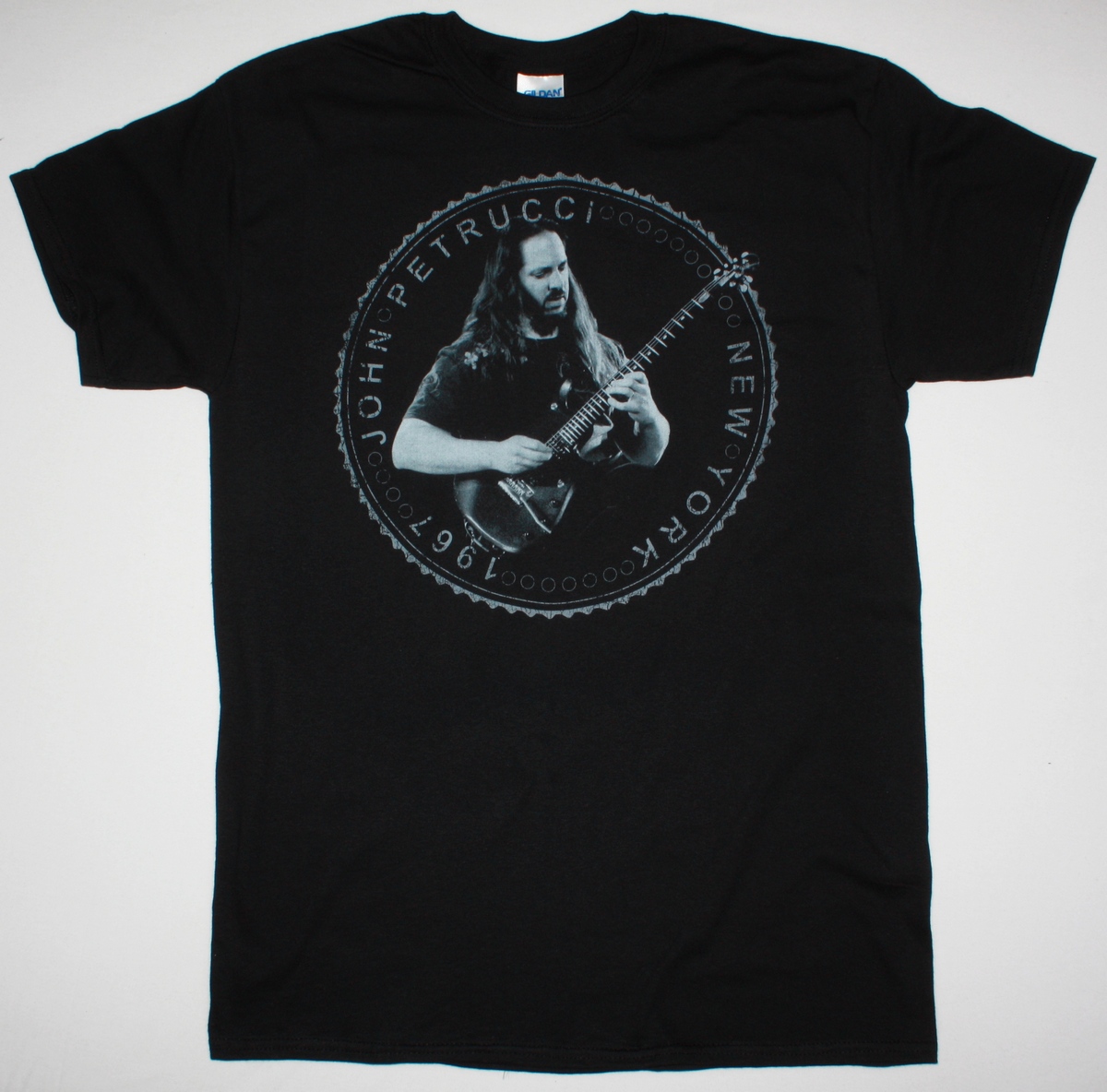 JOHN PETRUCCI LIVE NEW YORK NEW BLACK T-SHIRT