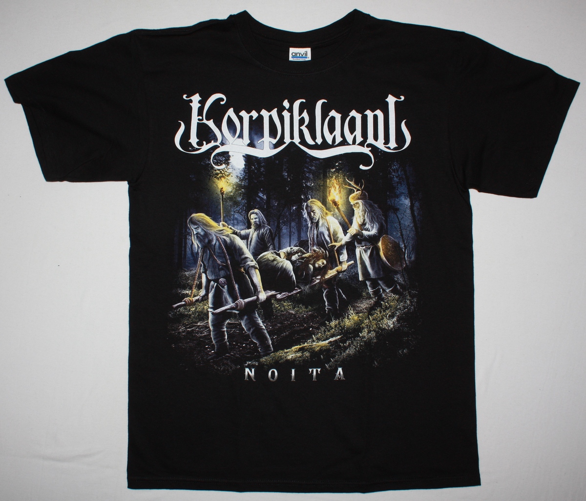 KORPIKLAANI NOITA NEW BLACK T-SHIRT