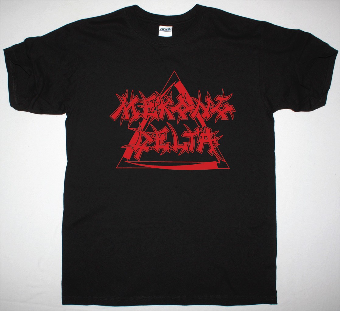 MEKONG DELTA LOGO NEW BLACK T SHIRT