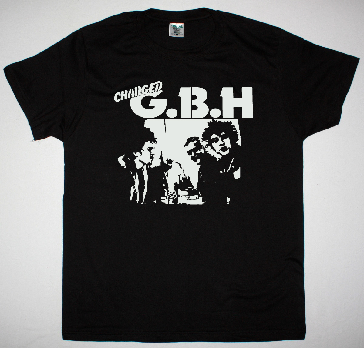 GBH BAND PHOTO NEW BLACK T SHIRT