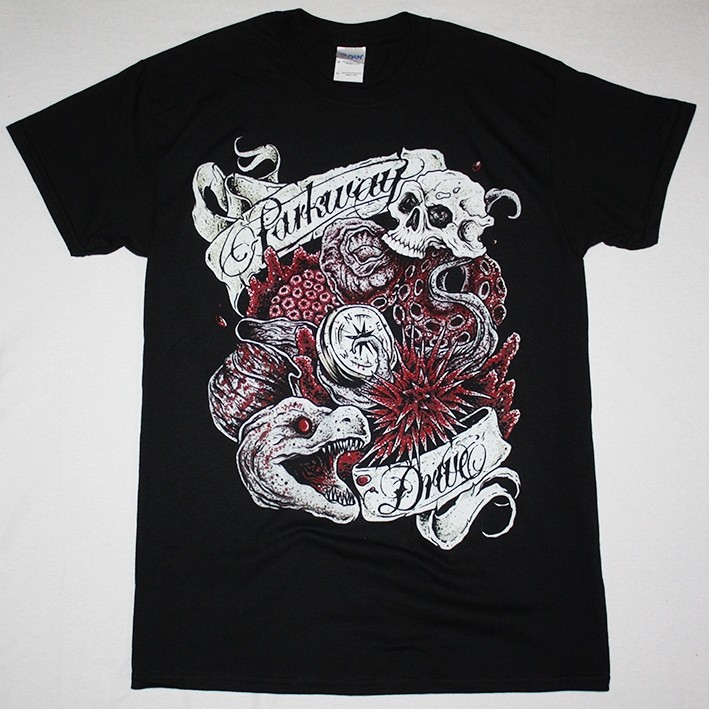 PARKWAY DRIVE EELS NEW BLACK T-SHIRT