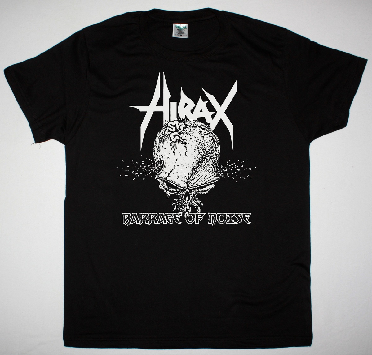 HIRAX BARRAGE OF NOISE NEW BLACK T-SHIRT