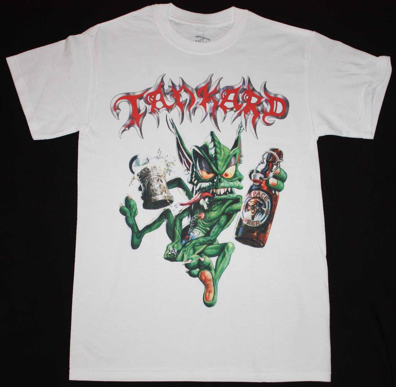 TANKARD ALIEN ’89 WHITE NEW T-SHIRT