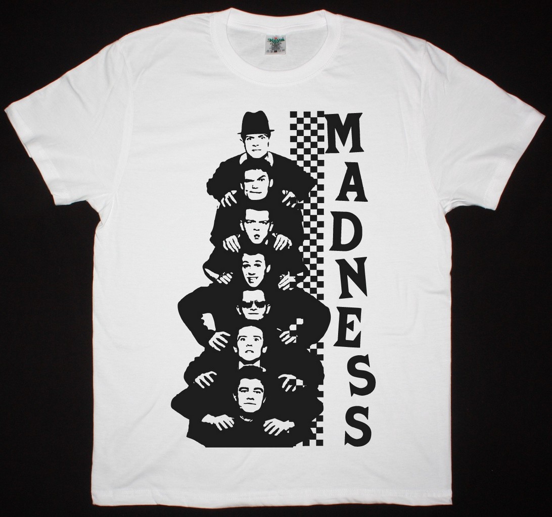 MADNESS NIGHT BOAT TO CAIRO NEW WHITE T SHIRT