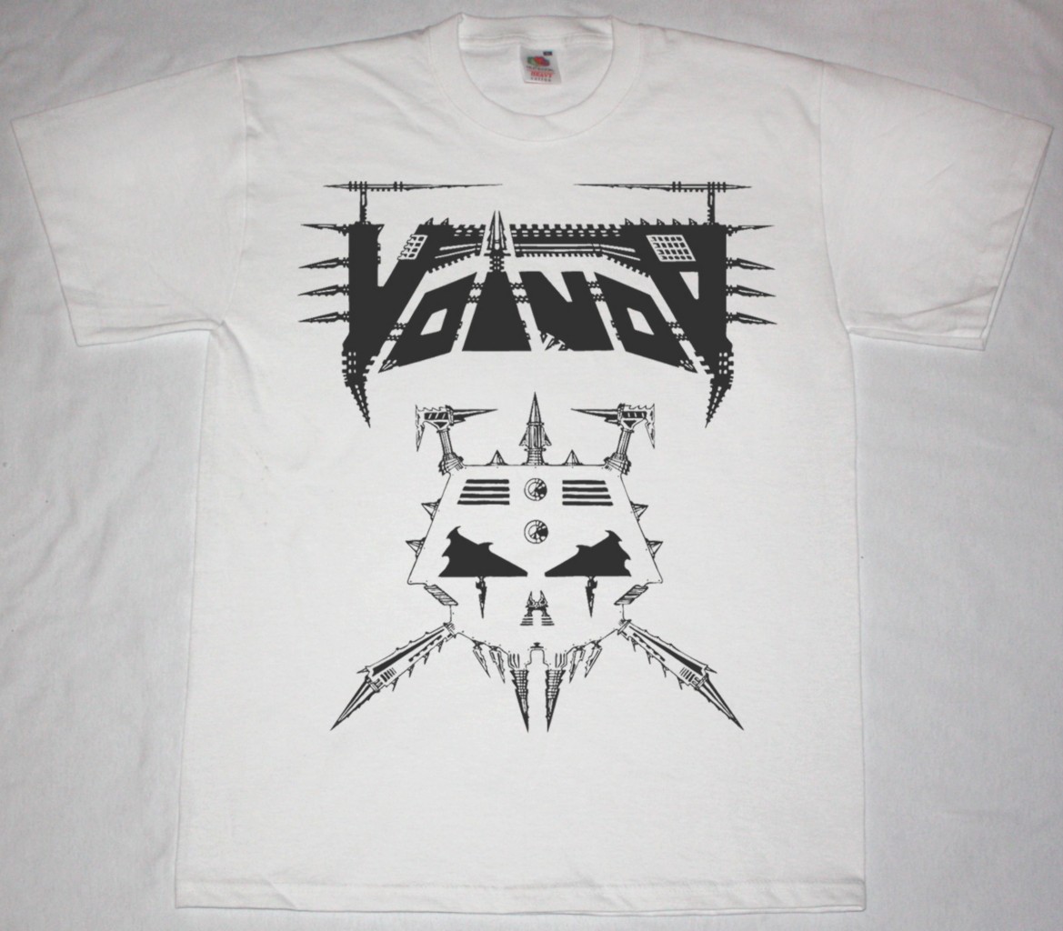 VOIVOD SKULL NEW WHITE T-SHIRT