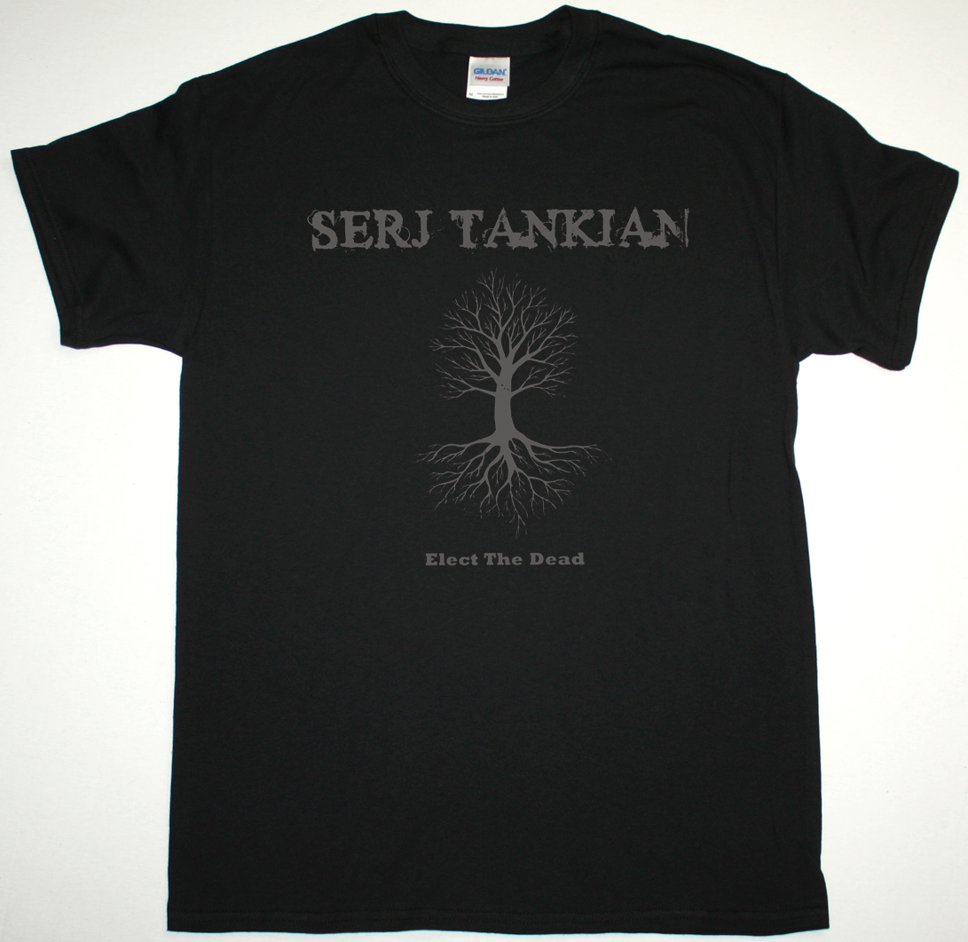 SERJ TANKIAN ELECT THE DEAD NEW BLACK T-SHIRT