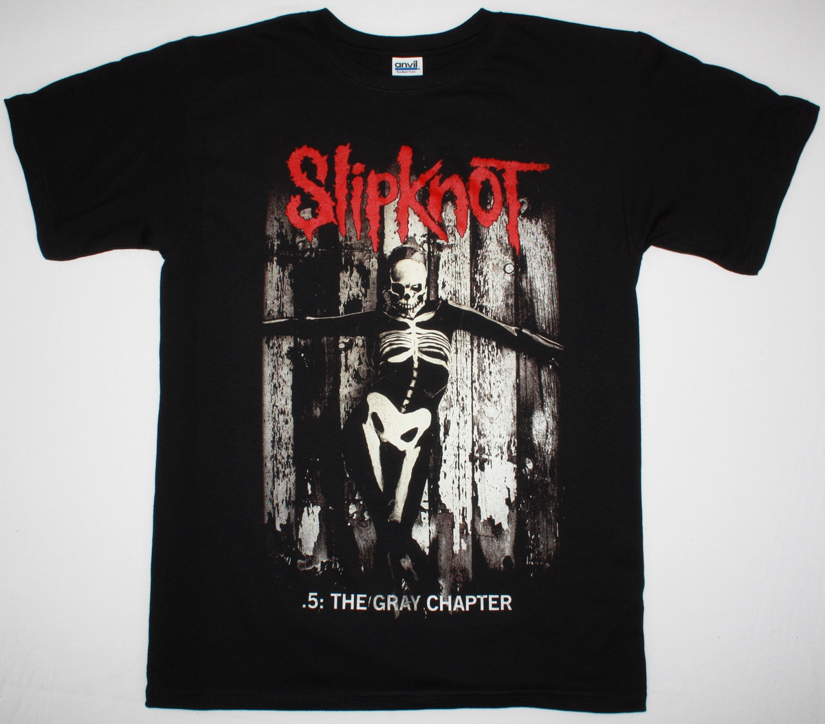 SLIPKNOT .5: THE GREY CHAPTER 2014 NEW BLACK T-SHIRT