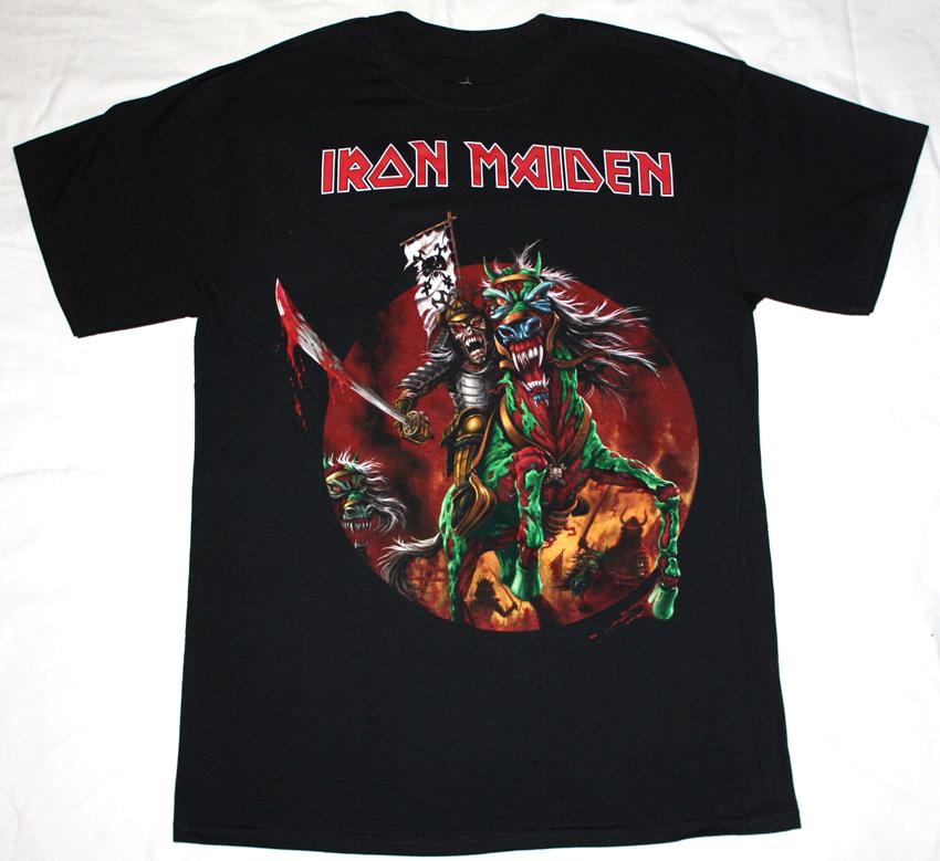IRON MAIDEN THE HORSEMAN NEW BLACK T-SHIRT